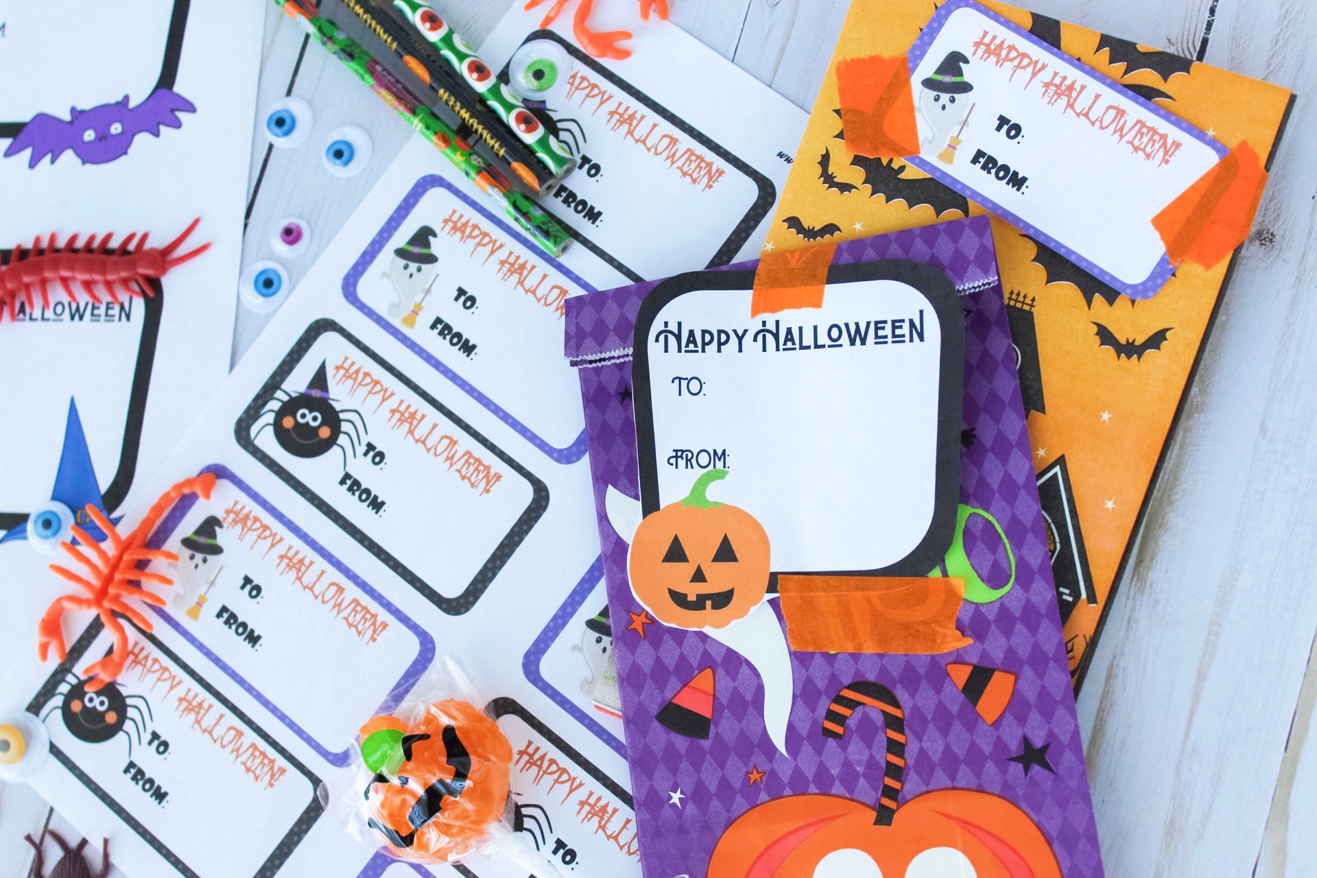 free printable halloween favor tags