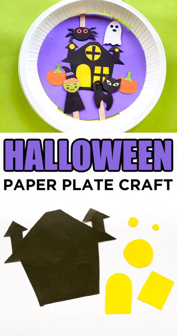 halloween arts and crafts paper plates