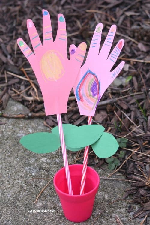 Hand Paper Flowers