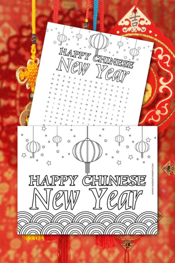 Free Chinese New Year Printables - Made with HAPPY