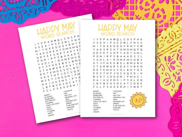 May Word Search