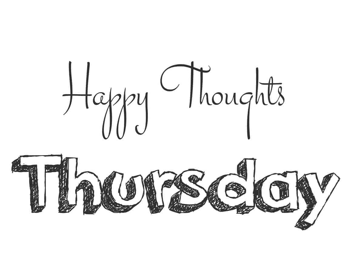 Happy Thoughts Thursday - Made with HAPPY