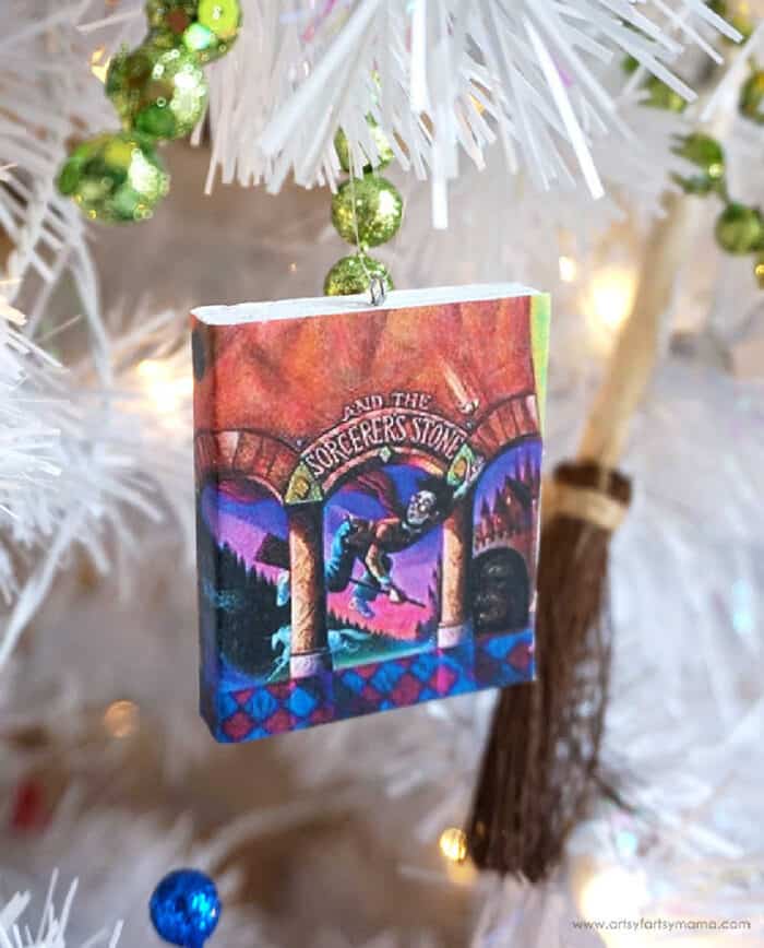 Harry Potter Book Christmas Ornament