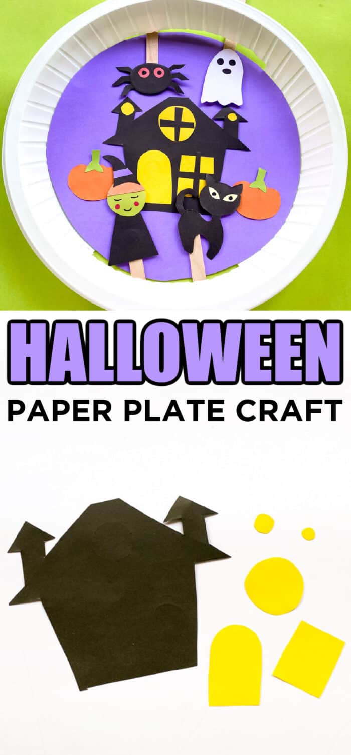 easy halloween crafts paper plates