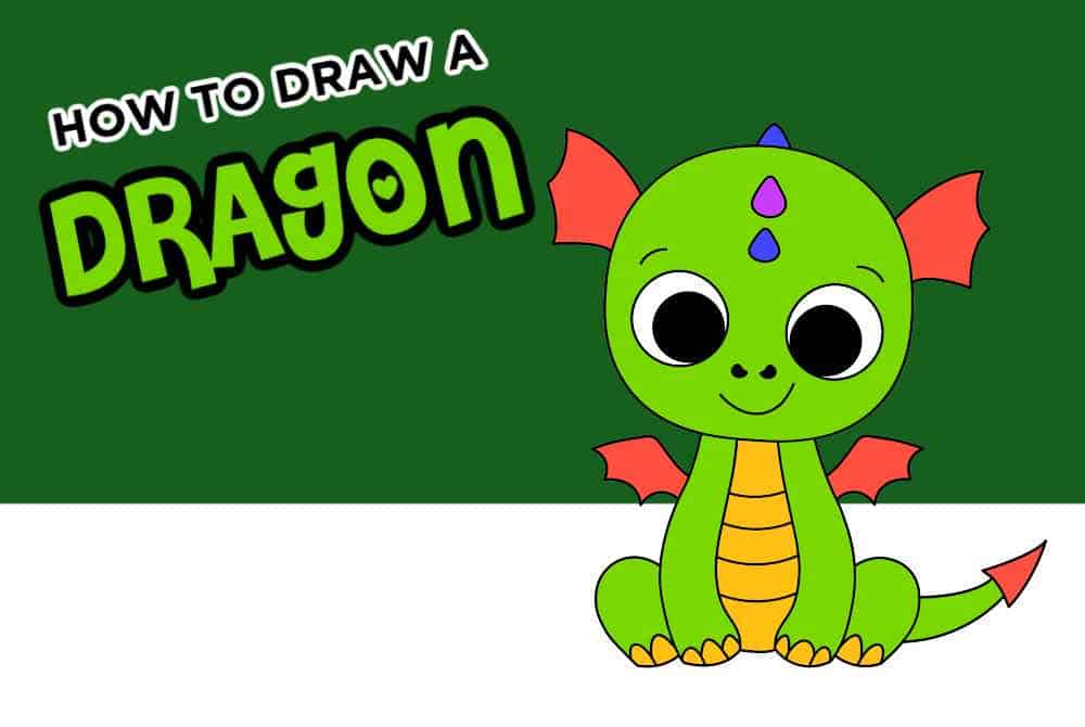 How to Draw a Cute Dragon