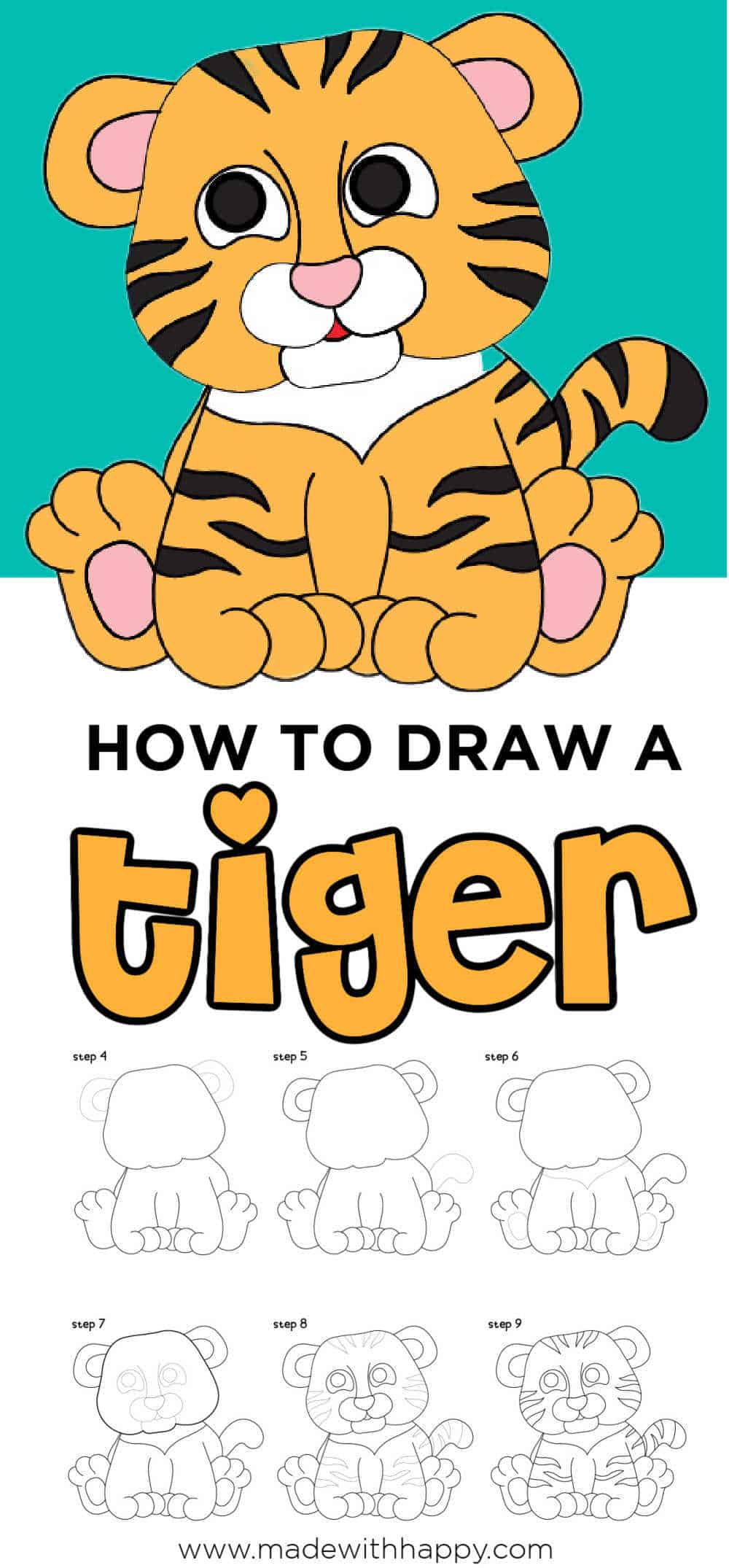 draw a tiger