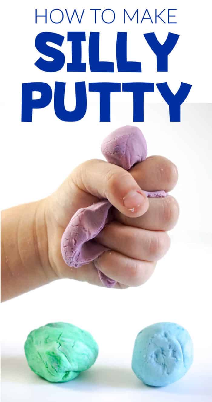 Homemade Silly Putty Recipe and Science Lesson