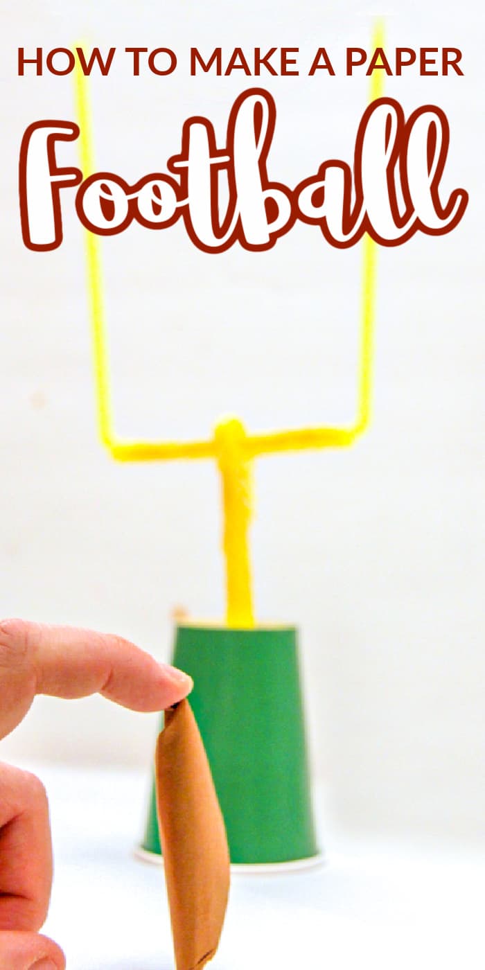 How to Make a Paper Football