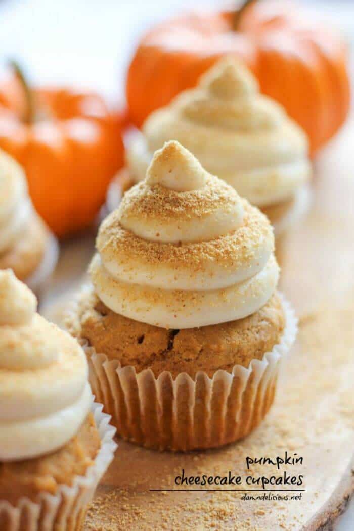 Fall Inspired Cupcakes | Apple Cupcakes, Pumpkin Cupcakes and more | www.madewithHAPPY.com