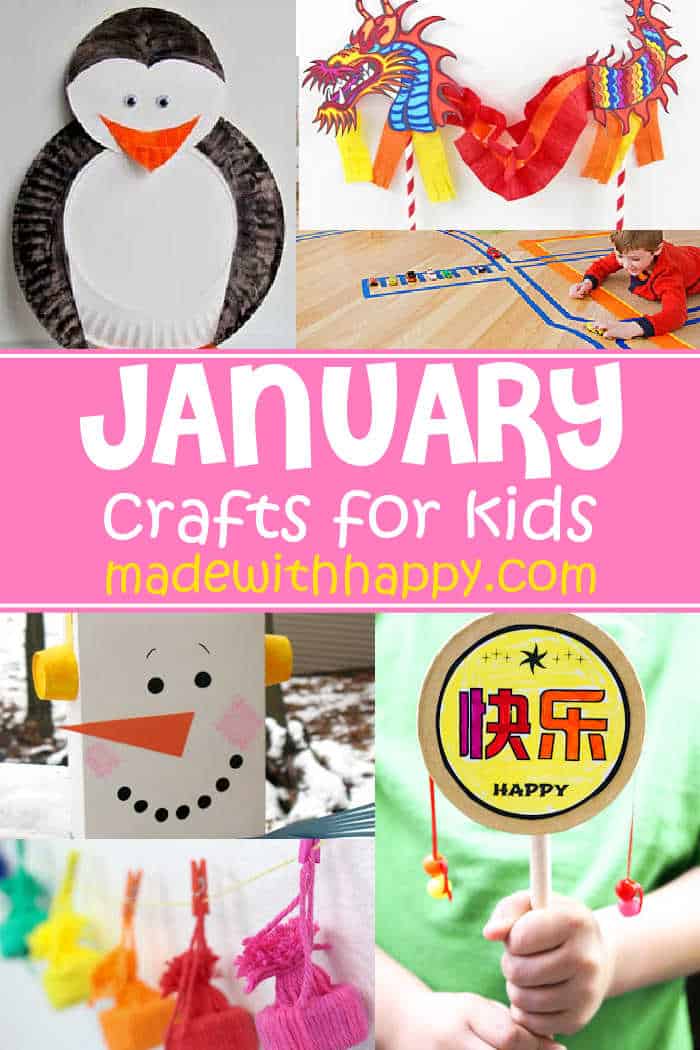 january crafts for kids of all ages