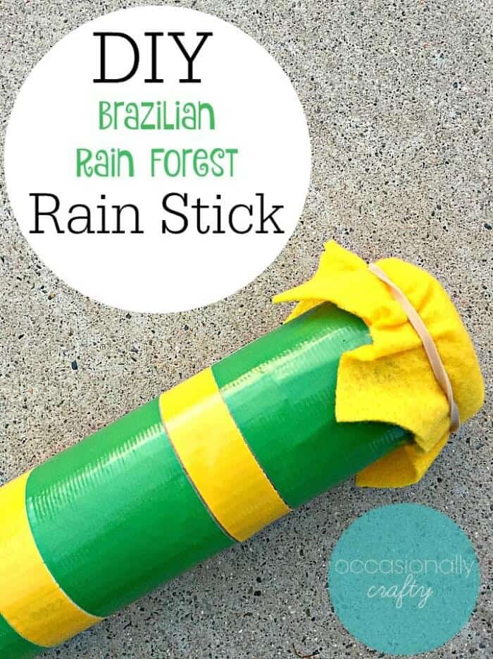 Kids Craft DIY Rain Stick-700