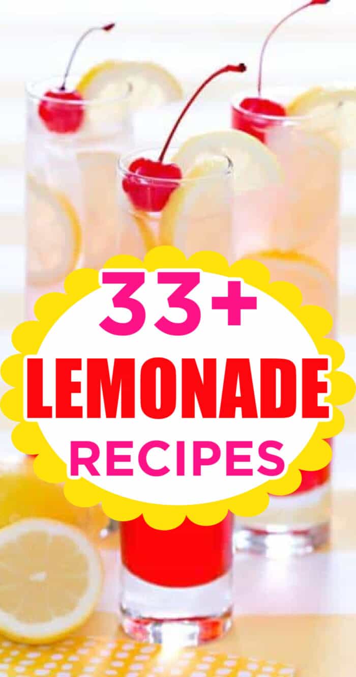 homemade lemonade recipes