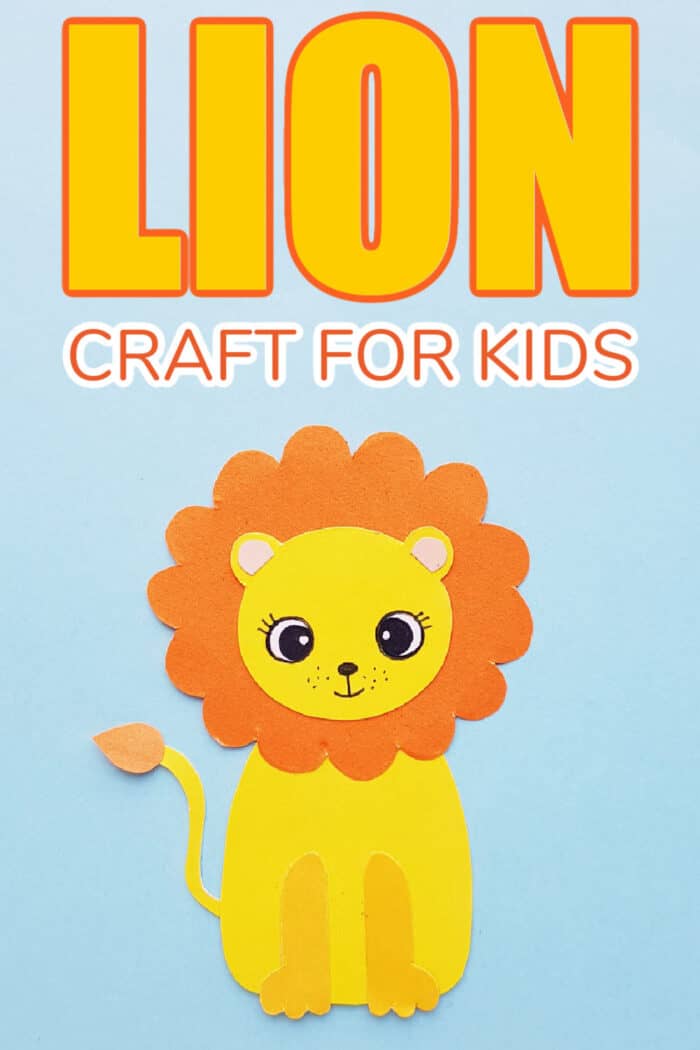 Lion Craft For Kids