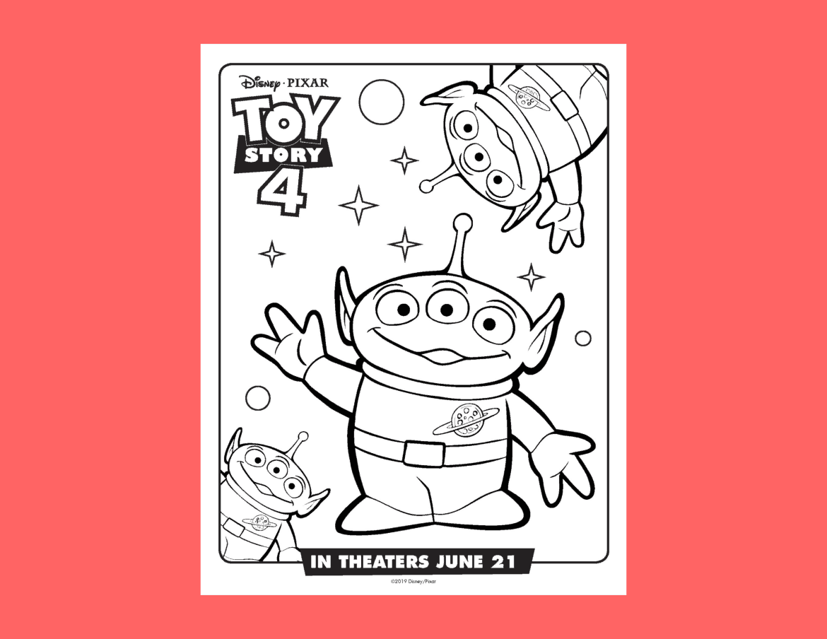 Free Printable Toy Story 4 Coloring Pages For Kids