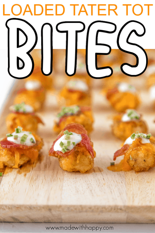 Loaded Tater Tot Appetizer Recipe