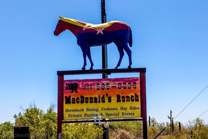 MacDonald's Ranch Phoenix Arizona. Fun things to do in Phoenix Arizona. Phoenix Arizona Attractions. Spring Break Road Trip from San Diego to Phoenix. Fun Stops from California to Arizona. 