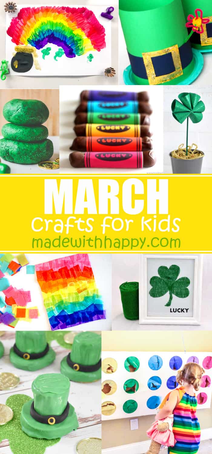 march kids crafts