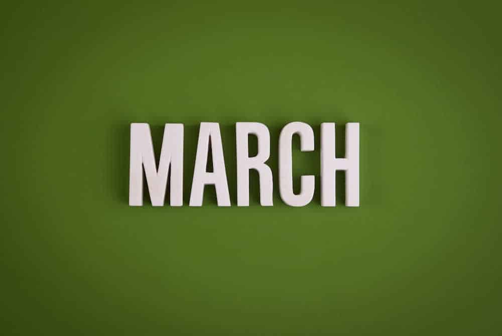 Month of March