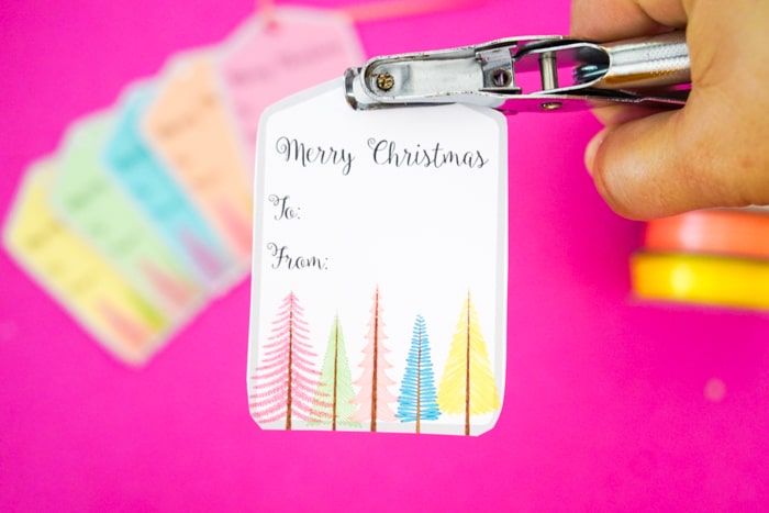 Hole Punch Gift Tags
