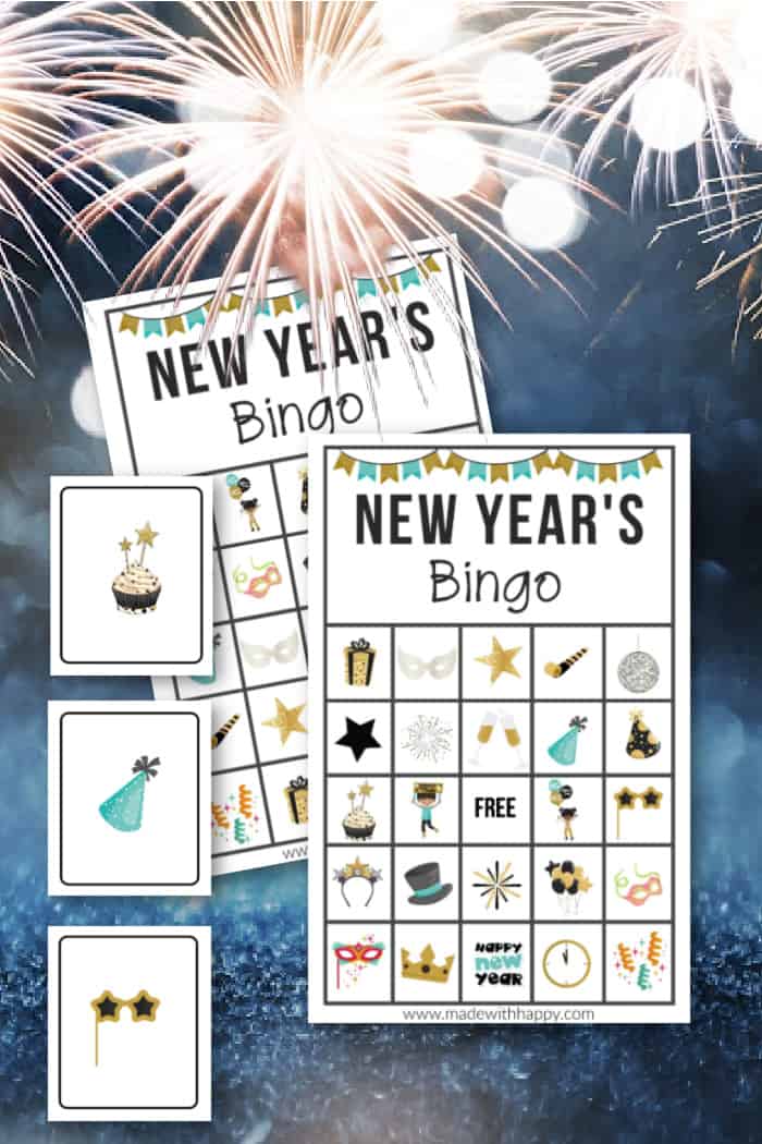 New Year's Game Free Printable