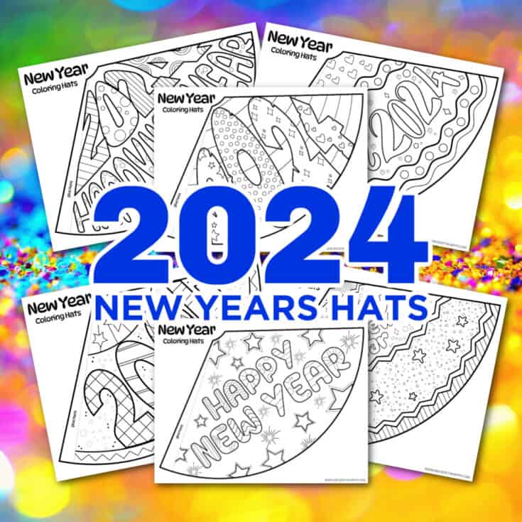 New Years Hats 2024