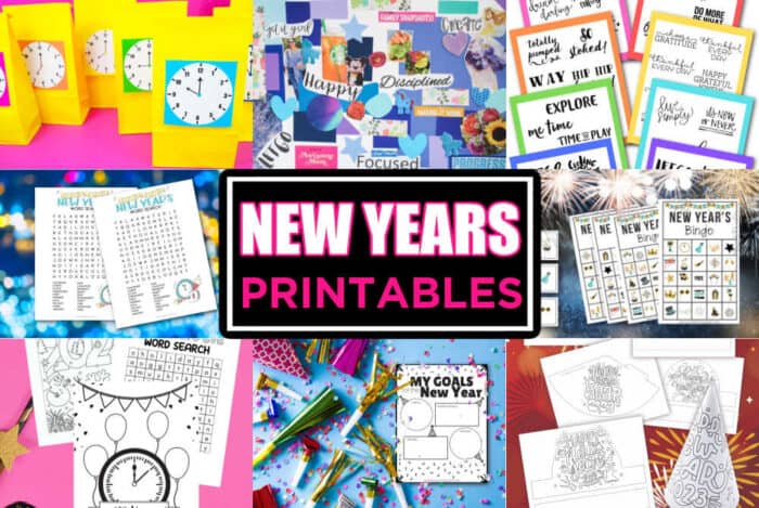 New Years Printables