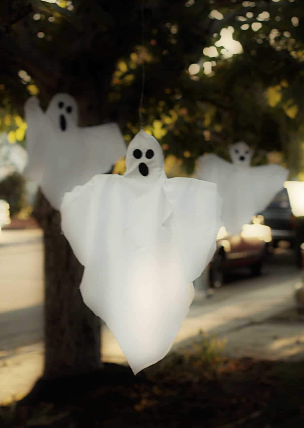 Outdoor Floating Ghosts