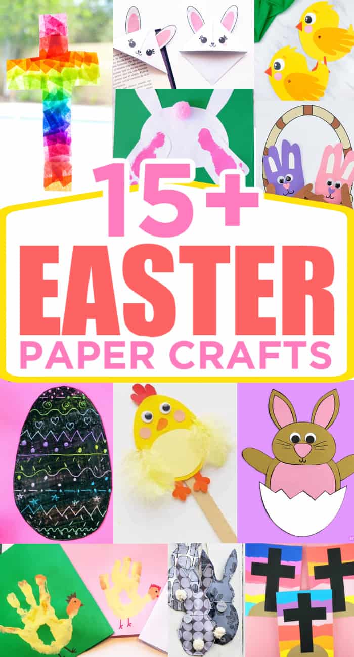 construction paper easter crafts