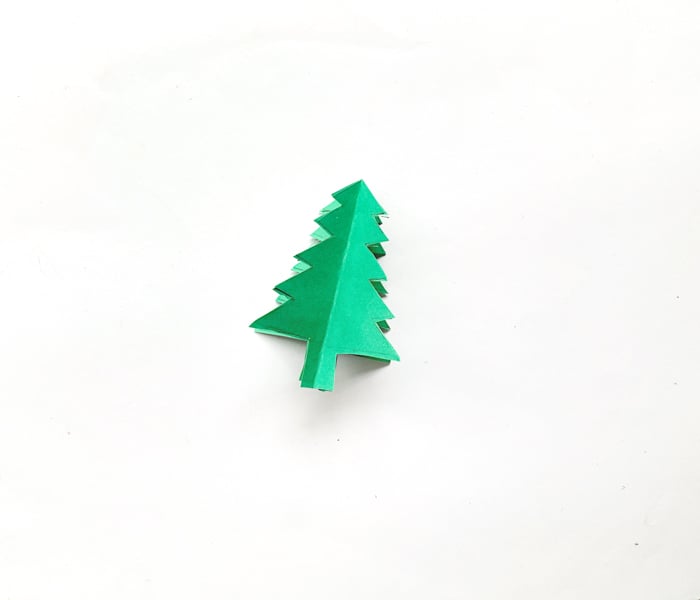 5431689 My Little Christmas Cardstock Green Christmas Trees Cutouts Paper Shapes for Holiday Crafts 24 Count Multi, 