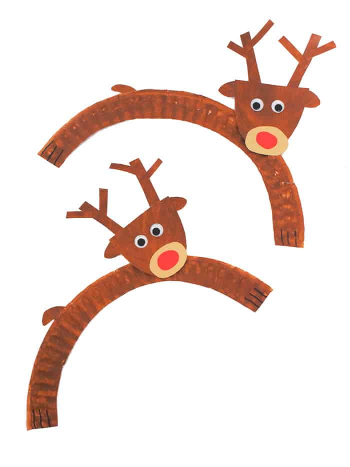 Reindeer Paper Plate