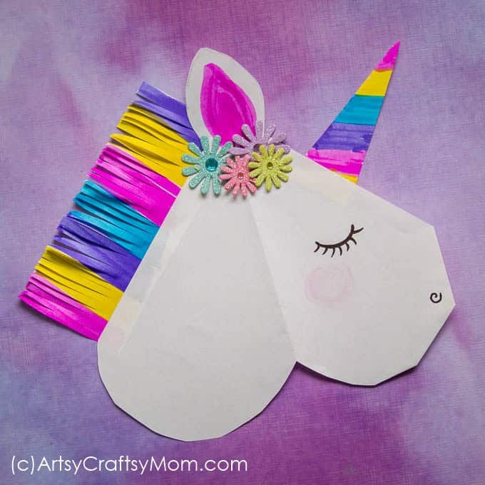 Paper Unicorn Craft