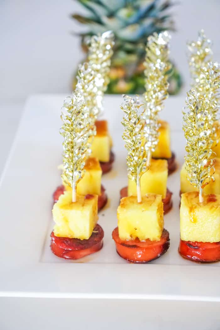 cold pineapple appetizers