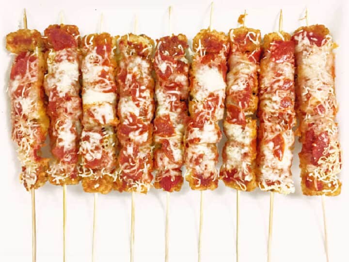 Pizza on Stick Appetizers
