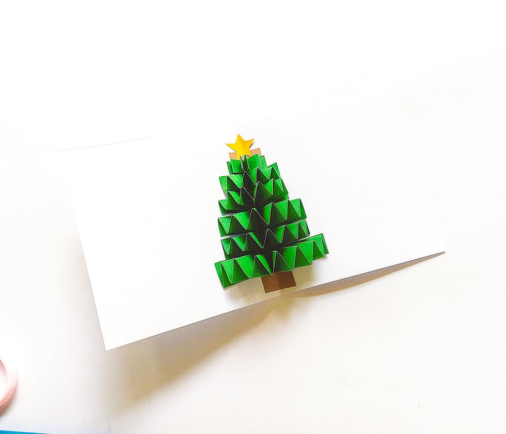 christmas card tree