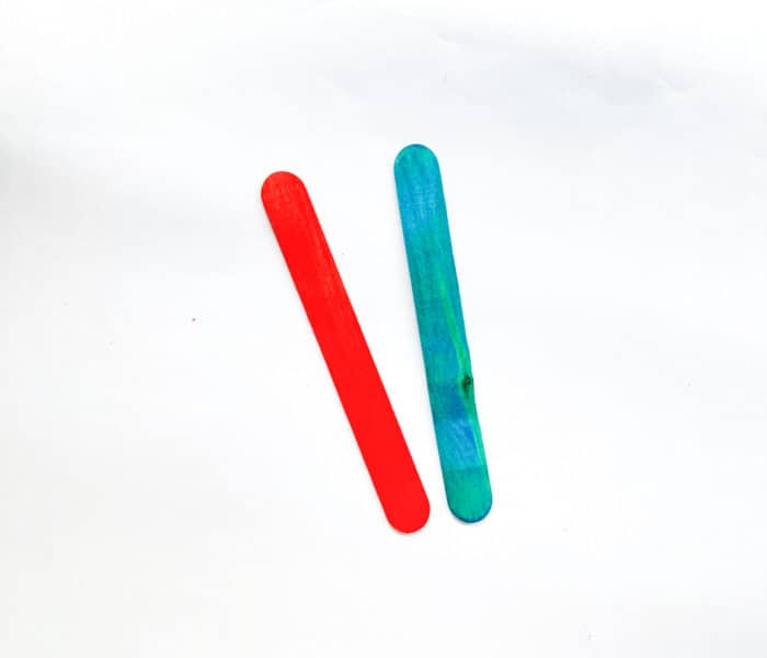 Colored Popsicle Sticks