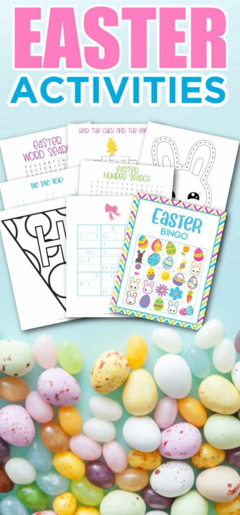 Printable Easter Activities - Made with HAPPY