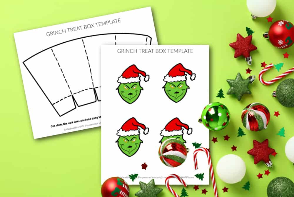 Printable Grinch Template