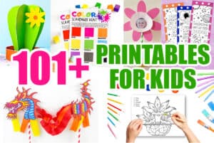 101+ Free Printables for Kids - Crafts, Puzzles, Games &amp; More