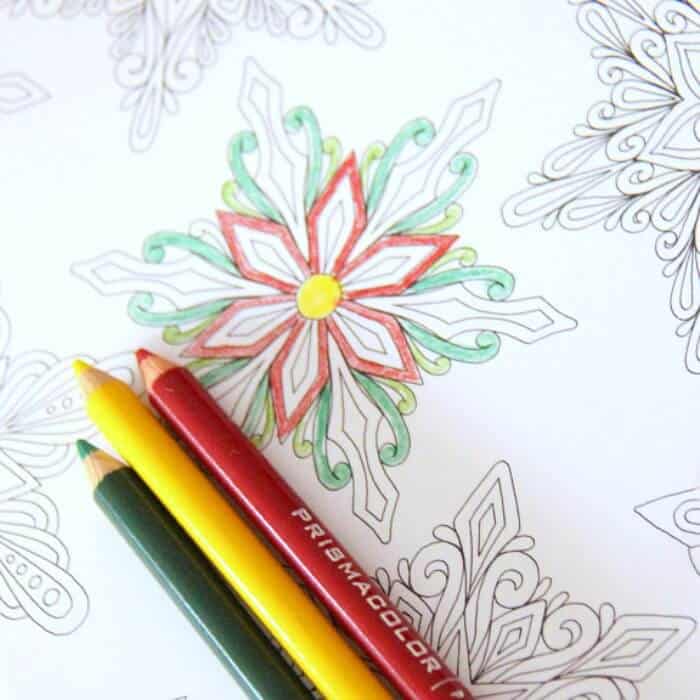 Girl's Coloring Party | Adult Coloring | Colored Pencils | Adult coloring with Prismacolor is a huge trend right now and the perfect outlet for moms to relax, de-stress and re-energize during the often-stressful holiday season | Prismacolor4Me AD