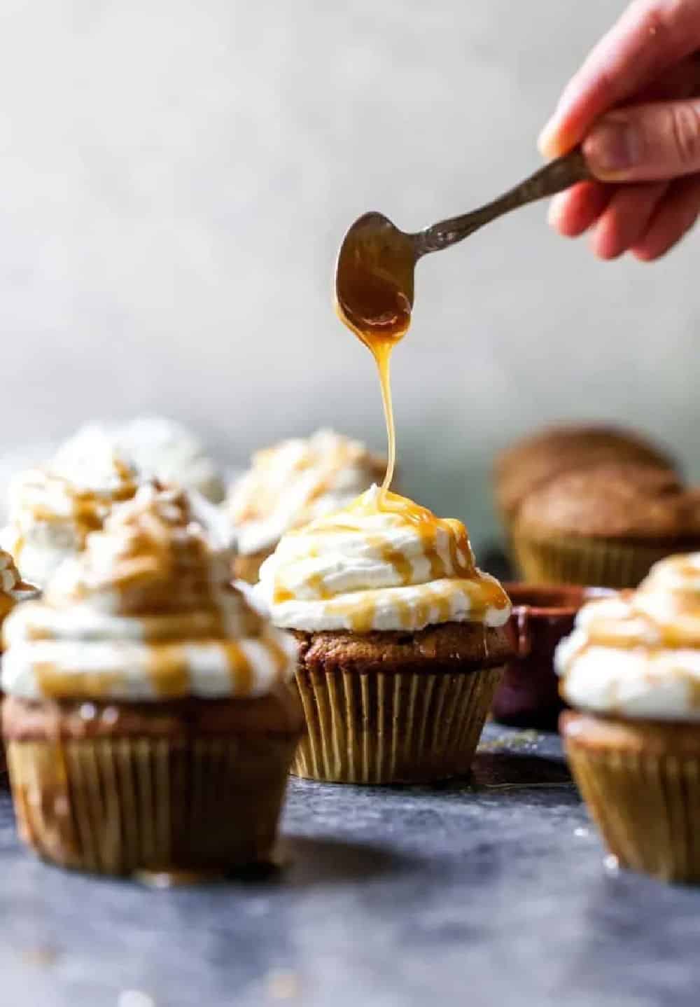 Pumpkin Spice Latte Cupcake