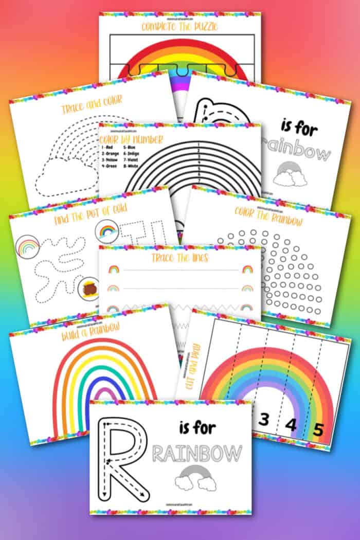 Rainbow Activities For Preschoolers