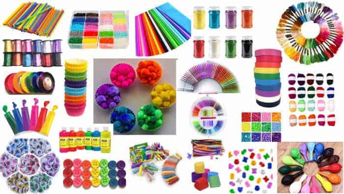 25 Awesome Rainbow Craft Supplies Made with HAPPY