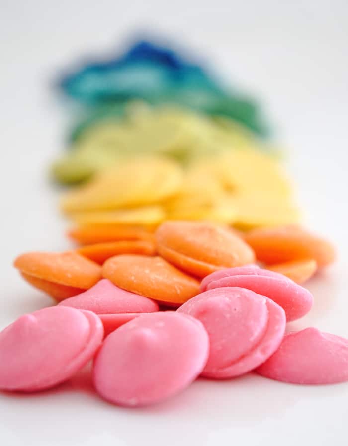 Rainbow Candy Melts