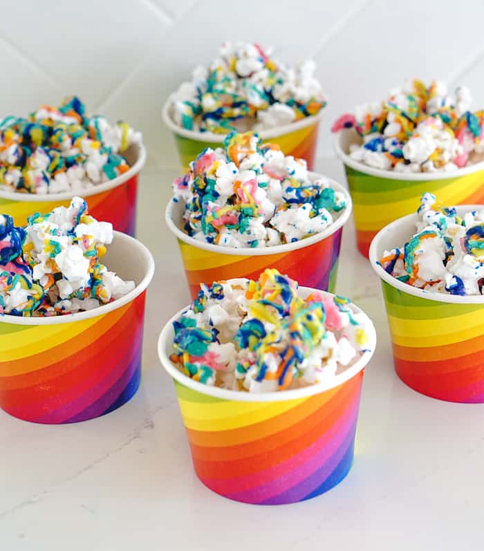 Rainbow Popcorn Recipe