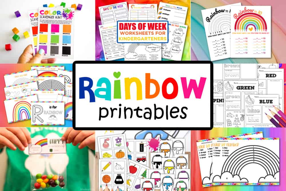 Rainbow Printables