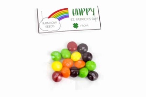 Free Rainbow Seeds Printable - St. Patty's Day - Made with HAPPY