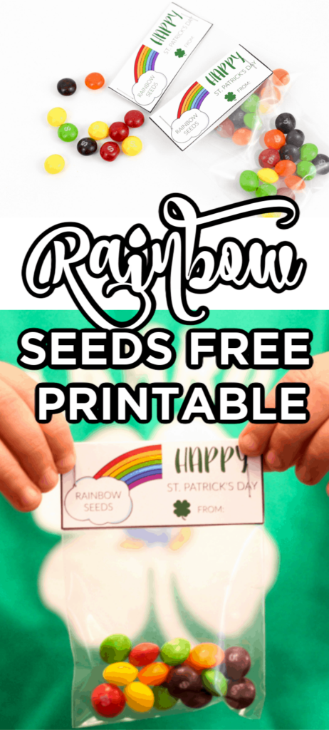Free Printable Rainbow Seeds