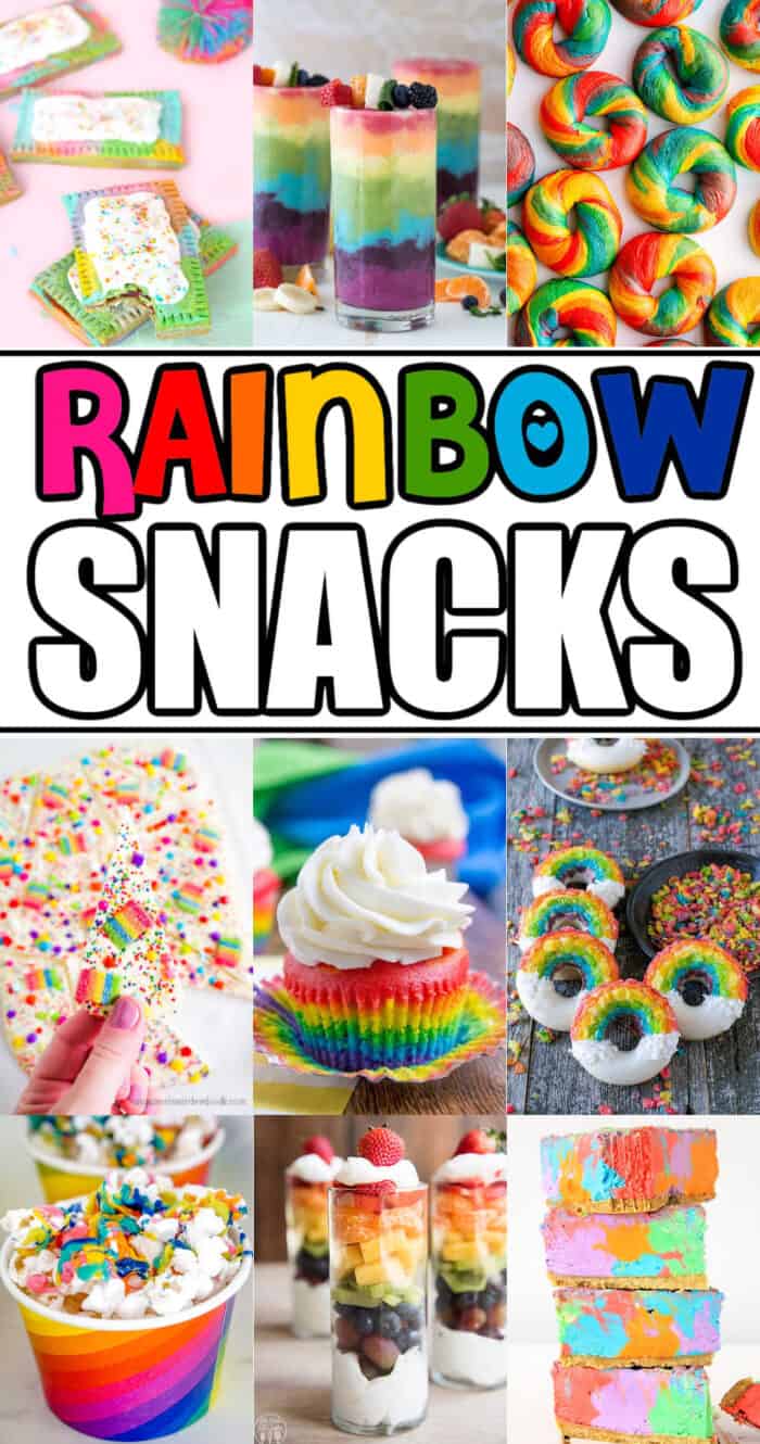 Rainbow Snack Ideas