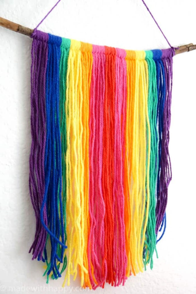 Fab Lab: Rainbow Wall Hanging