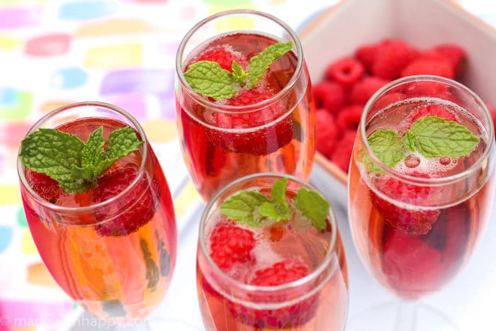 Raspberry Prosecco